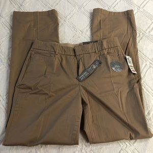Khaki women’s pants. Size 12 tall. New with tags.